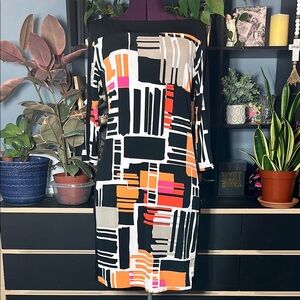 Banana Republic Geometric Print Dress